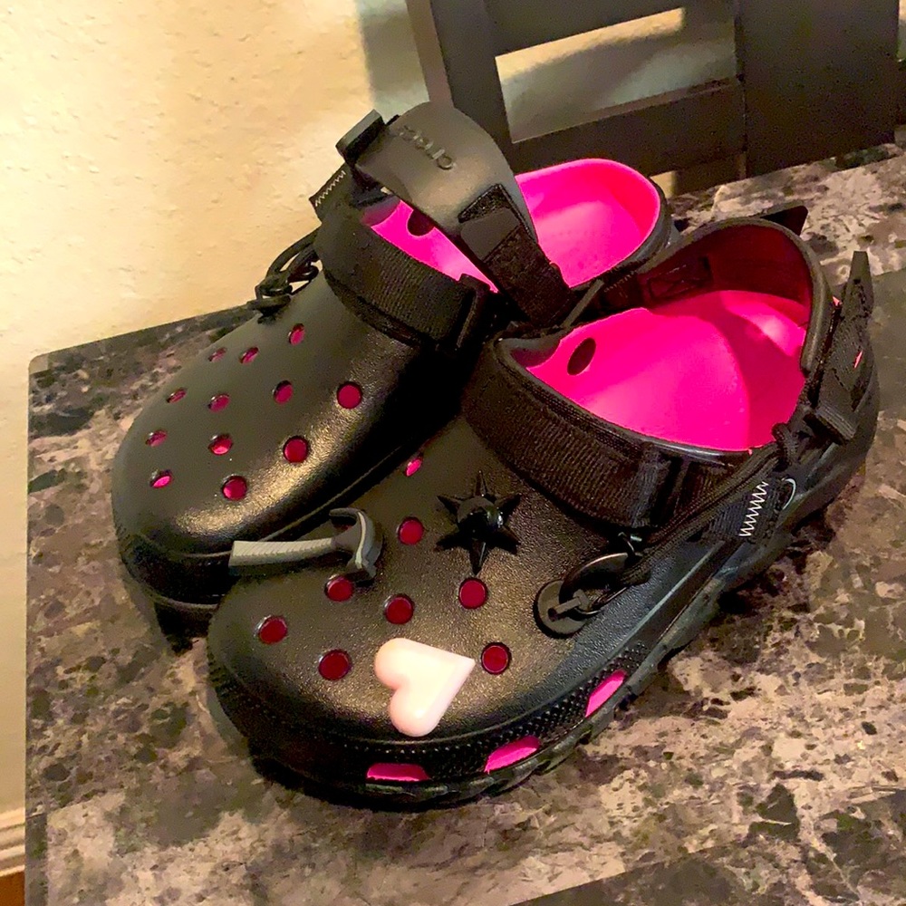 Brand new post malone crocs women’s size 10